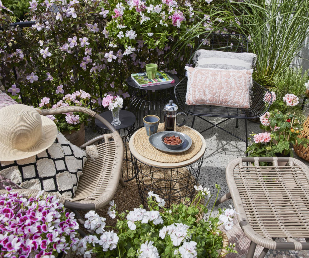 Balkony i loggie w różnych stylach – ogród botaniczny