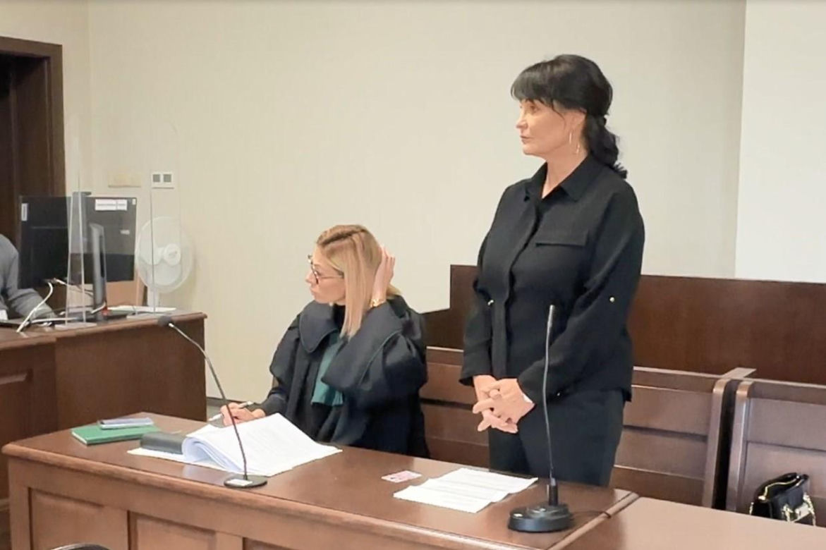 Iwona Pavlović w sądzie