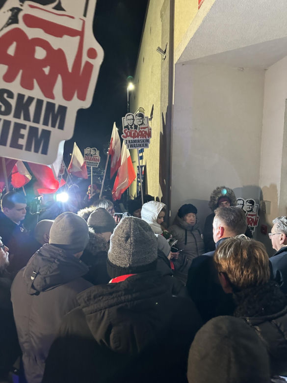 Maciej Wąsik na wolności