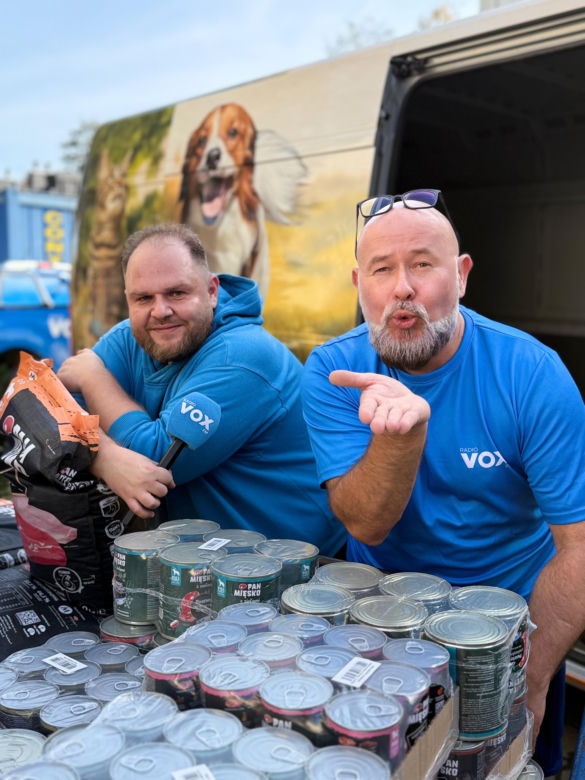 Radio VOX FM w Schronisku na Paluchu