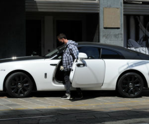 Wojciech Szczęsny w aucie za 1,7 mln zł! To Rolls-Royce Wraith