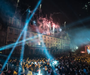 Sylwester na wrocławskim rynku
