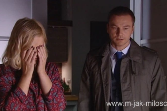 M jak MIŁOŚĆ odc. 979. Marta (Dominika Ostałowska), Andrzej (Krystian Wieczorek)