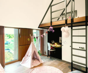 Dom ze skośnym dachem - projekt - Miłosz Stopiński