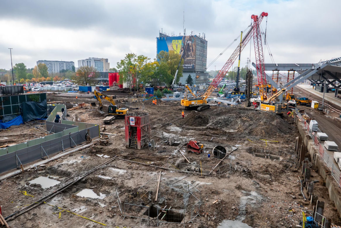 Remont Warszawy Zachodniej, październik 2023