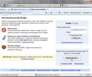 Jak założyć konto w usłudze Gmail