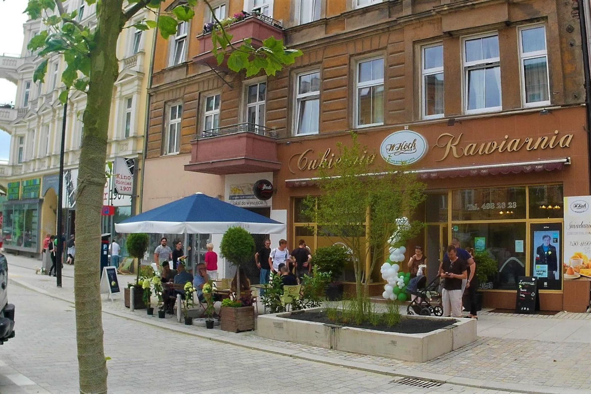 Otwarcie alei Wojska Polskiego