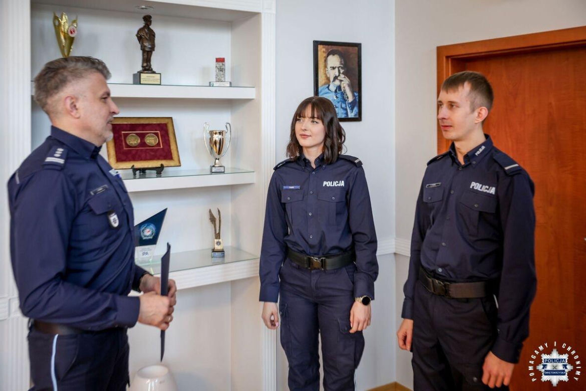 Podziękowania dla policjantów ze Starachowic