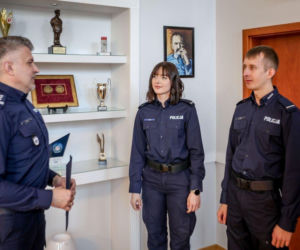 Podziękowania dla policjantów ze Starachowic