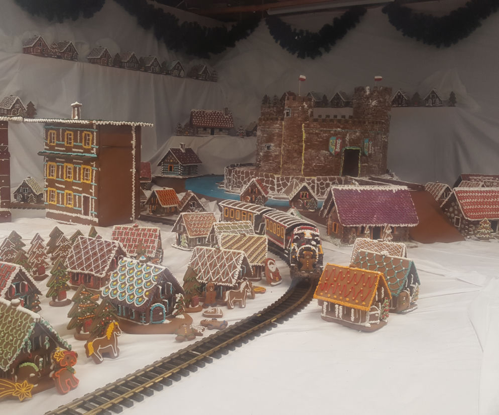Największa na świecie makieta kolejowa z piernika powstała w Gliwicach 