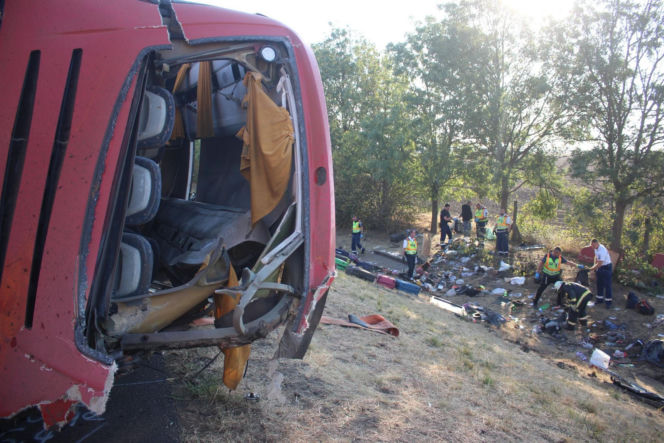 Wypadek polskiego autokaru na Węgrzech
