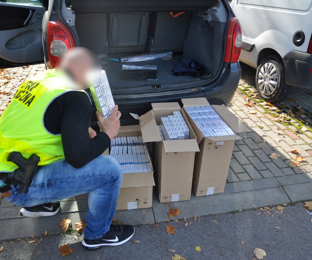 Pogranicznicy odkryli 13,5 tysiąca paczek nielegalnych papierosów