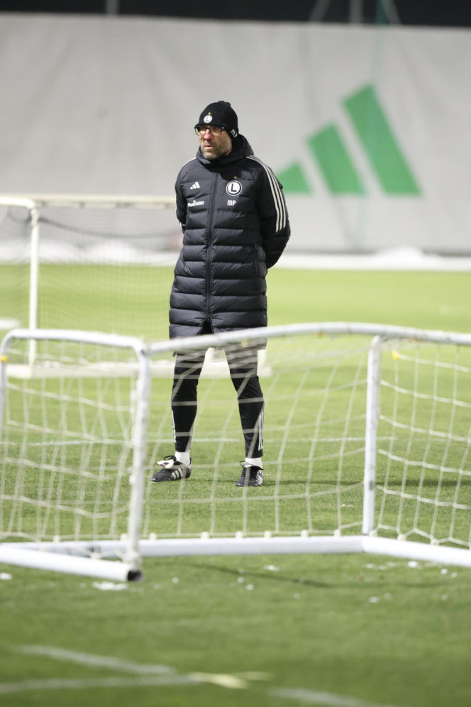 pierwszy trening Marka Papszuna w Legii