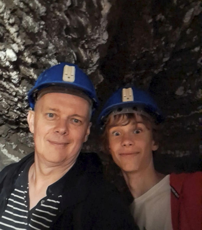 Siemoniak na męskim wypadzie z synem