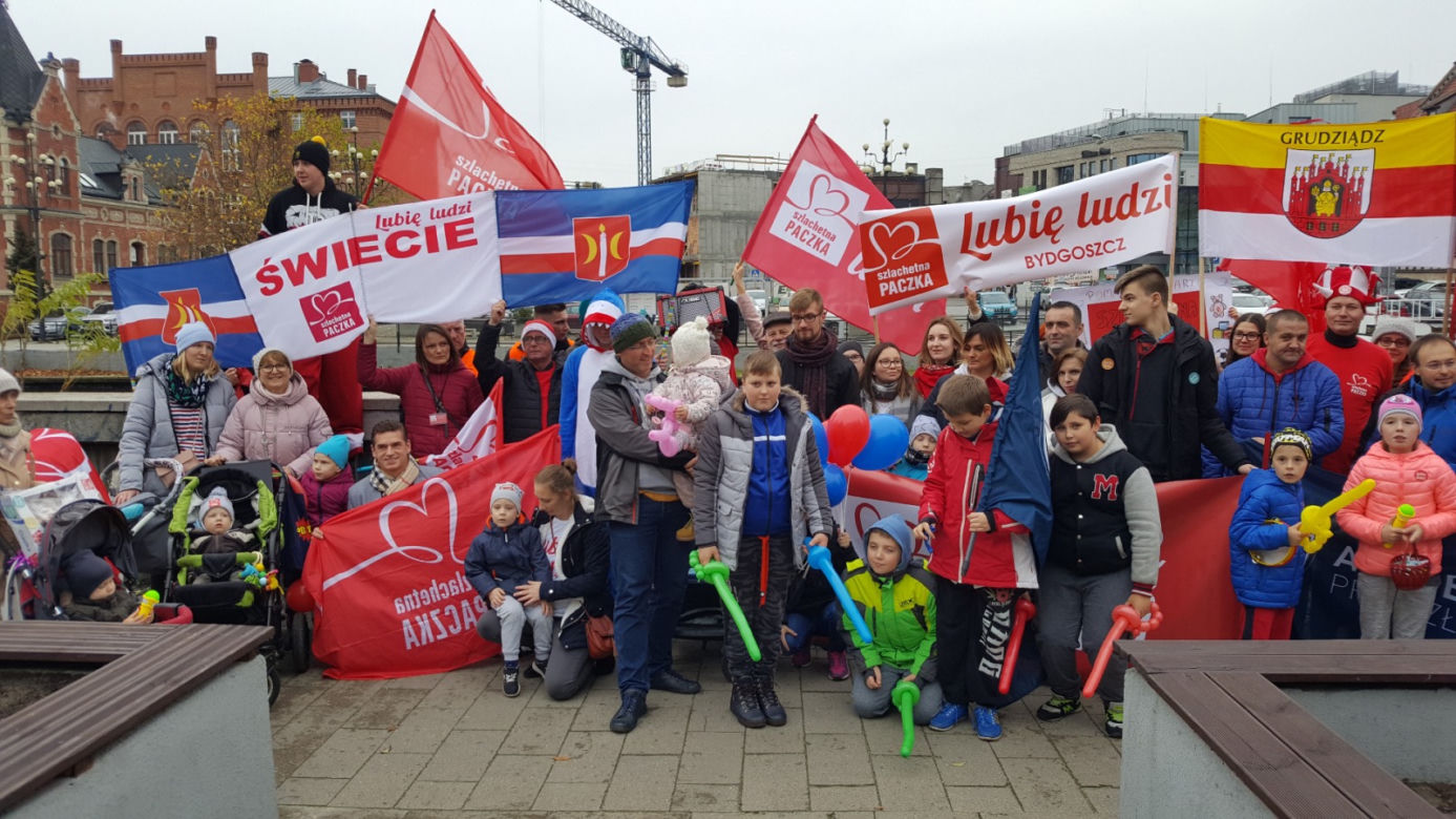 Marsz Szlachetnej Paczki przeszedł ulicami Bydgoszczy!