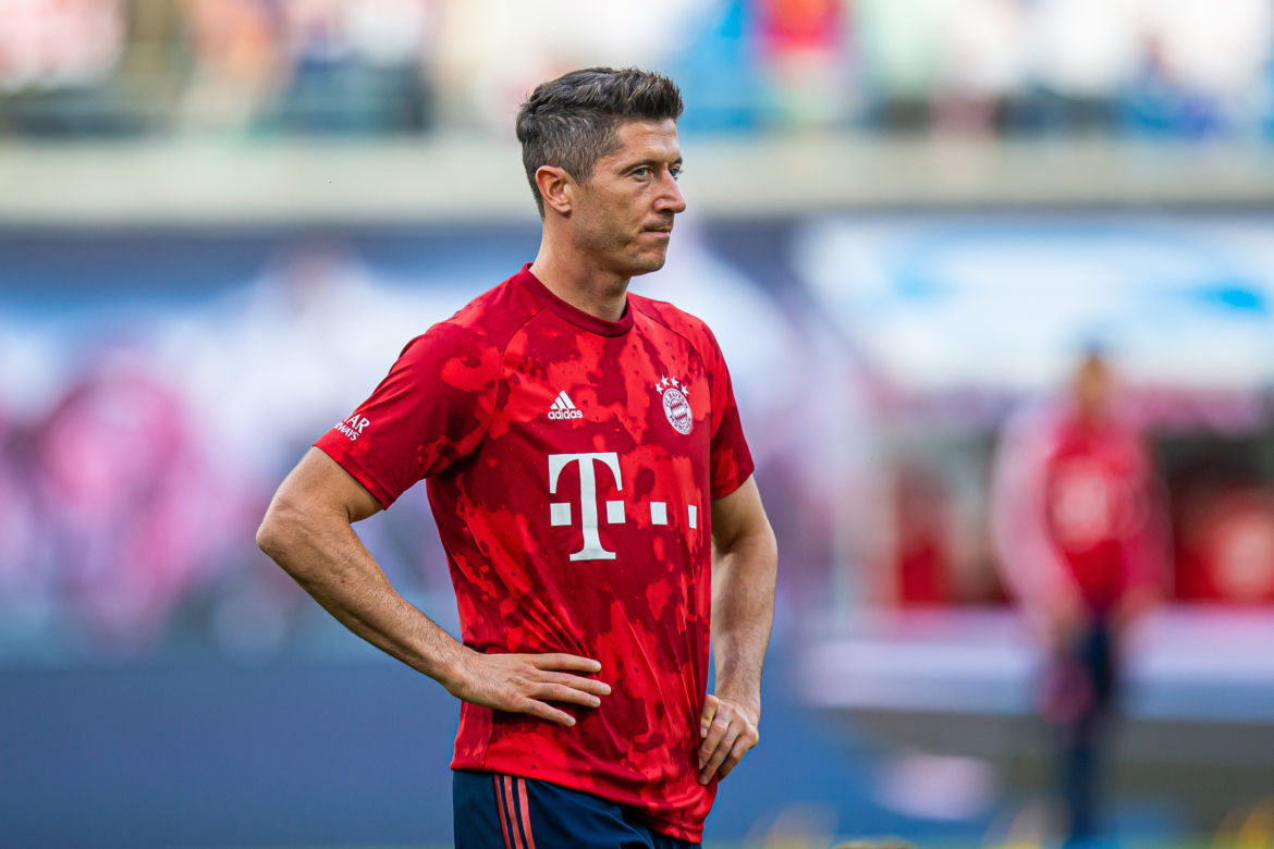 Robert Lewandowski na okładce