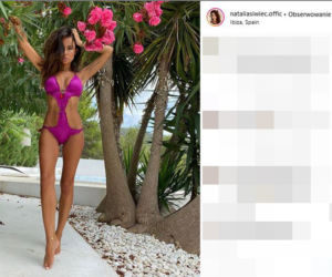 Natalia Siwiec promuje tanią bieliznę. 