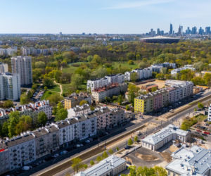 Nowe osiedla na Kamionku w Warszawie