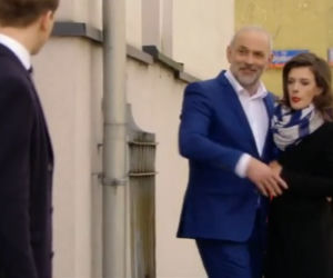 O mnie się nie martw 2 sezon odc. 13. Magda Gadomska (Anna Terpiłowska), Marek Kaszuba (Krzysztof Stelmaszyk)
