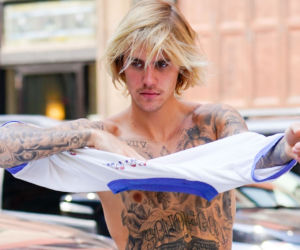 Justin Bieber pochwalił się tatuażami