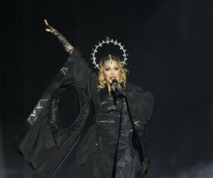 Madonna podczas koncertu w Rio de Janeiro