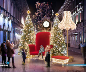 1 Tak będą wyglądać świąteczne iluminacje na Piotrkowskiej w tym roku