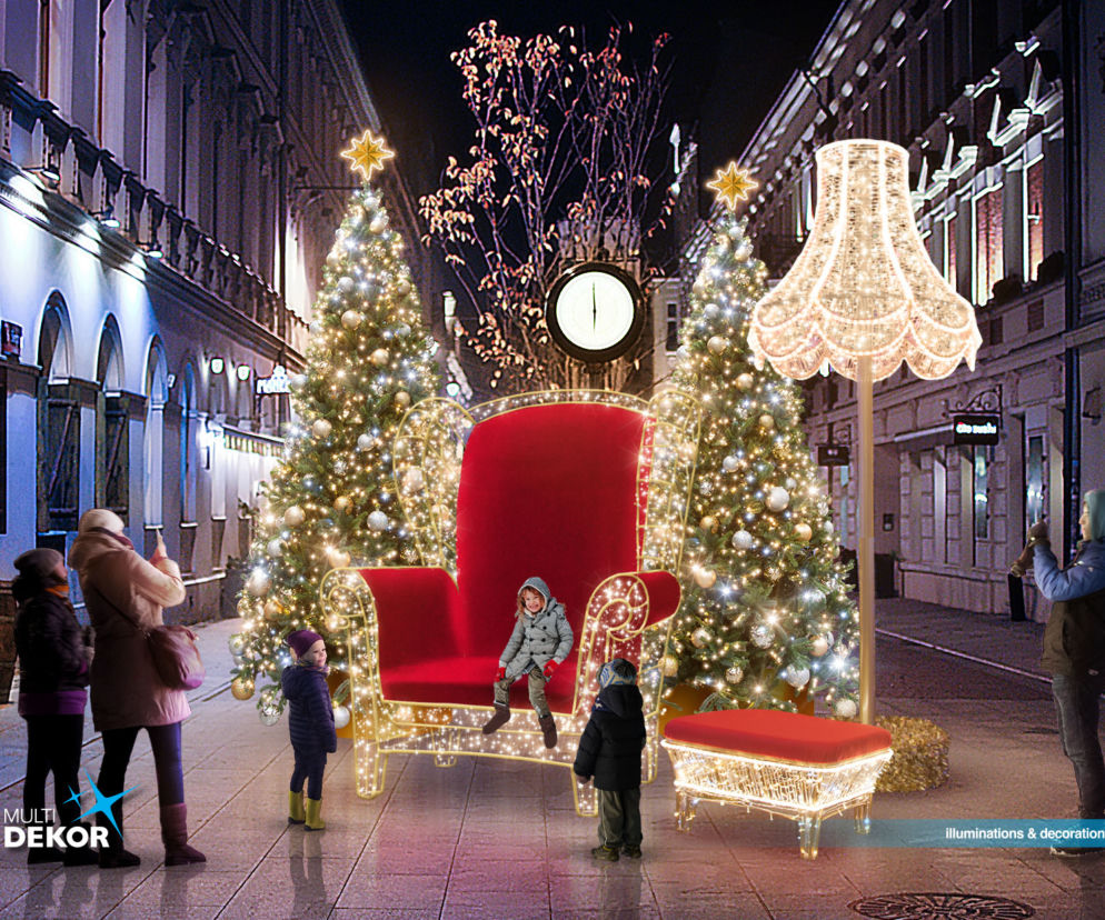 1 Tak będą wyglądać świąteczne iluminacje na Piotrkowskiej w tym roku