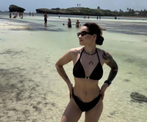 Gwiazdy w bikini na święta