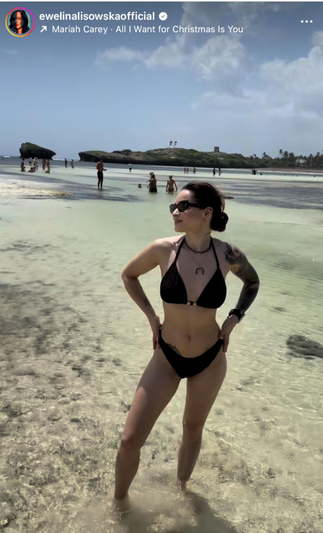 Gwiazdy w bikini na święta