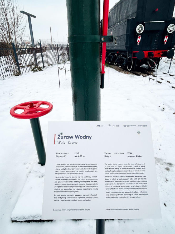 Ełk ma nowe atrakcje turystyczne. Zabytkowe urządzenia kolejowe wzbogaciły muzeum