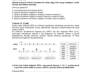 Arkusz biologia podstwowy matura 2014