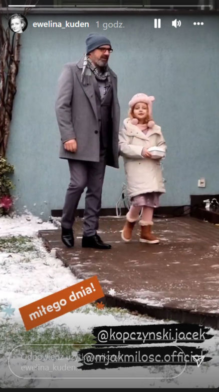 M jak miłość na planie. Pola (Hania Nowosielska), Adam Werner (Jacek Kopczyński)