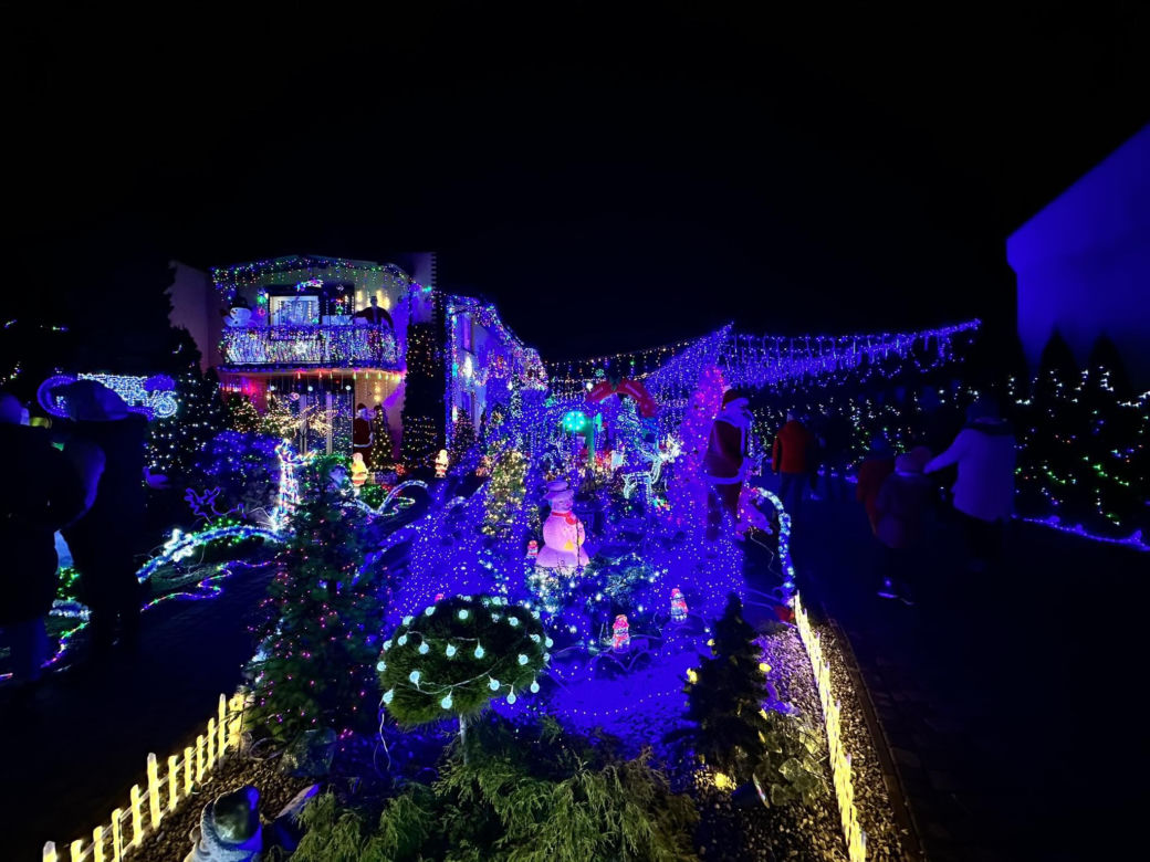 Świąteczne Las Vegas w Sieradzu zapiera dech w piersiach