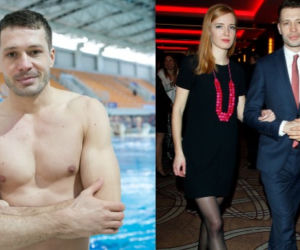 Andrzej Młynarczyk i jego dziewczyna Eliza Ziemińska
