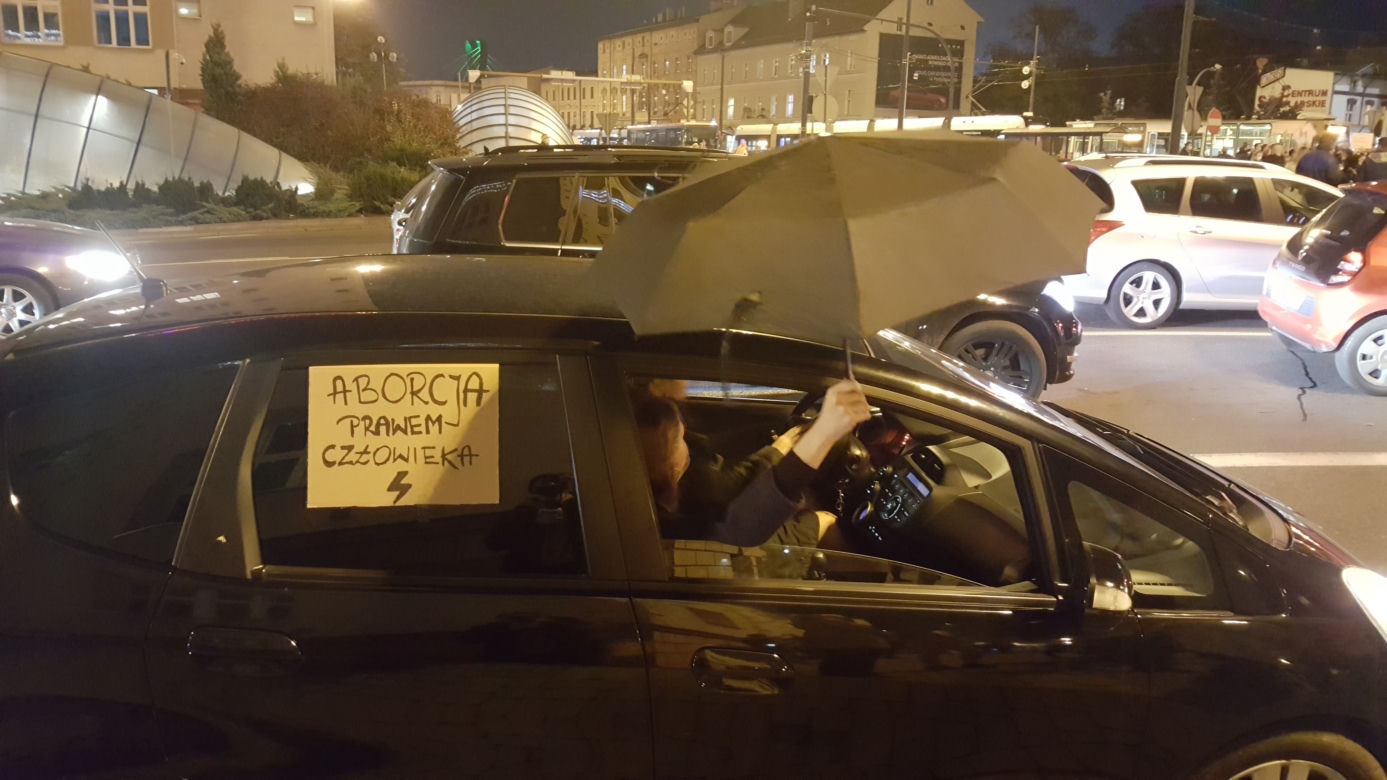 Protest w centrum Bydgoszczy