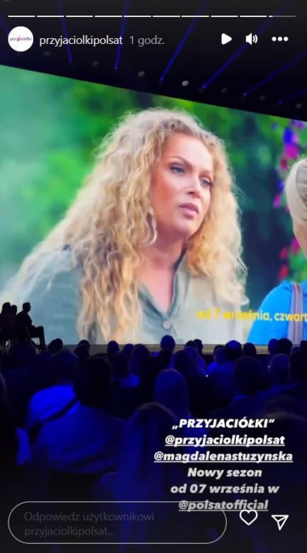 Przyjaciółki 22 sezon. Anka (Magdalena Stużyńska), Patrycja (Joanna Liszowska) 