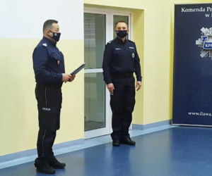 Zmiana komendanta iławskiej policji. Policjanci powiatowi w nowych rękach, po śmierci poprzedniego komendanta