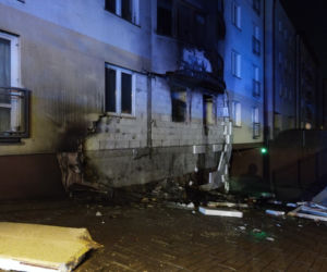 Potężny wybuch pod Warszawą. Ewakuowanych ponad 40 osób