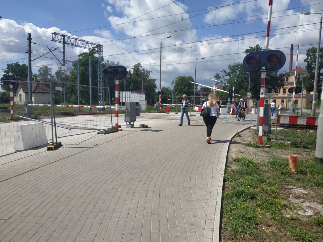 przejazd kolejowy na ul. Słowiańskiej