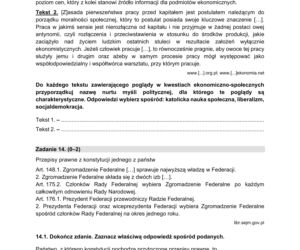 Matura 2021: WOS. Pytania, arkusze CKE, zadania [Matura 11.05.2021]