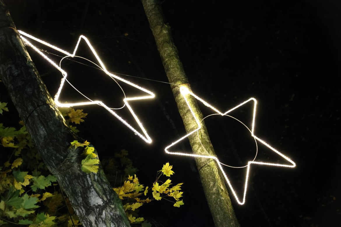 Park iluminacji 2023 w Lublinie
