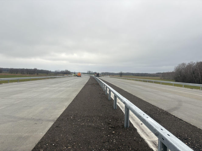 Postępy na budowie A2 Siedlce - Biała Podlaska