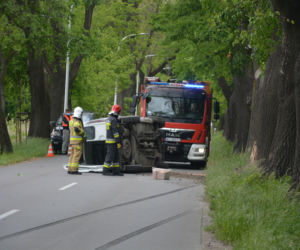 Wypadek w Falentach