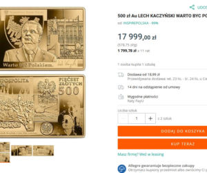 Moneta Lech Kaczyński