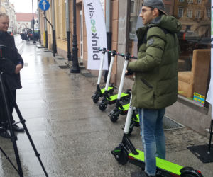 Pierwsze hulajnogi elektryczne są już w Grudziądzu. Do dyspozycji mieszkańców 40 sztuk