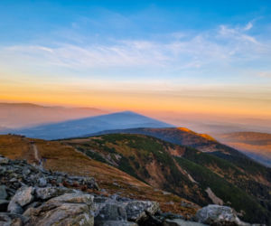 Niesamowity widok z Babiej Góry
