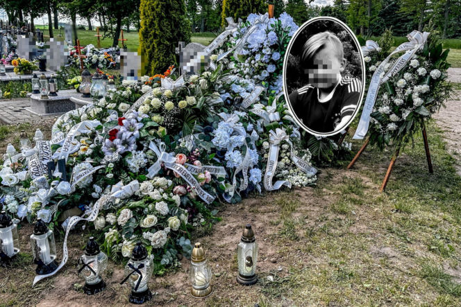 Tak wygląda grób 13-letniego Mikołaja