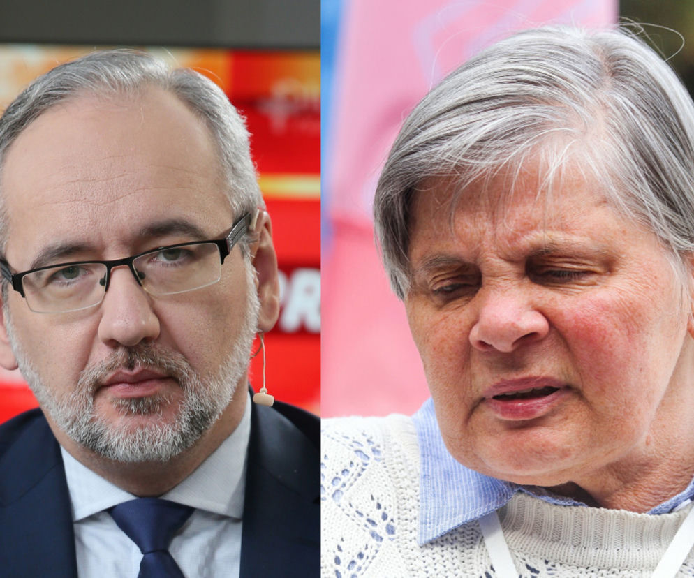Janina Ochojska i Adam Niedzielski