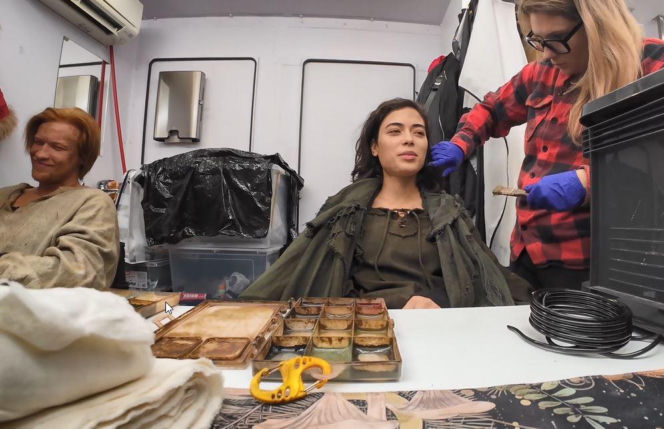 Kulisy filmu "Dziki"