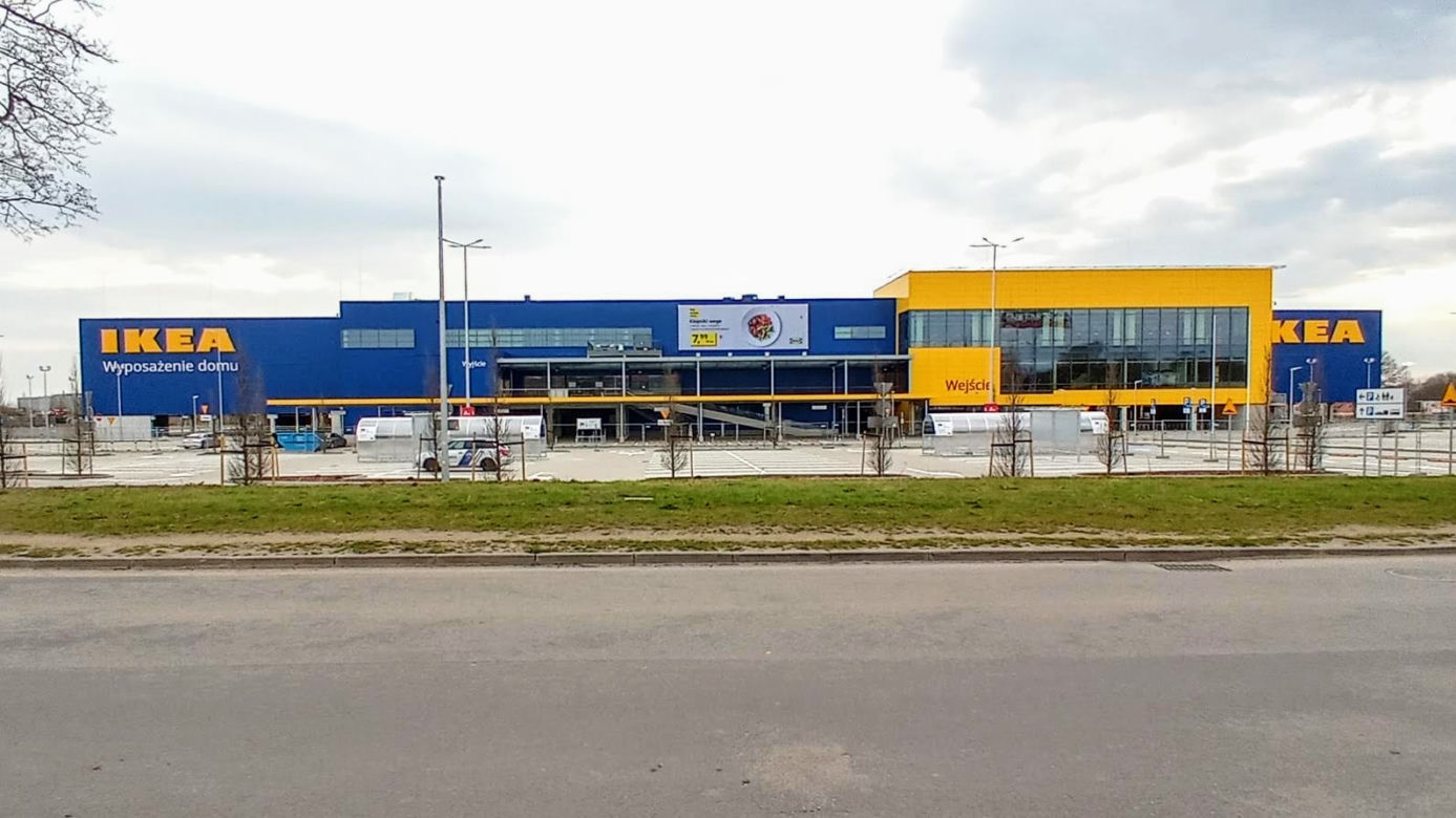 IKEA w Szczecinie - kwiecień 2021